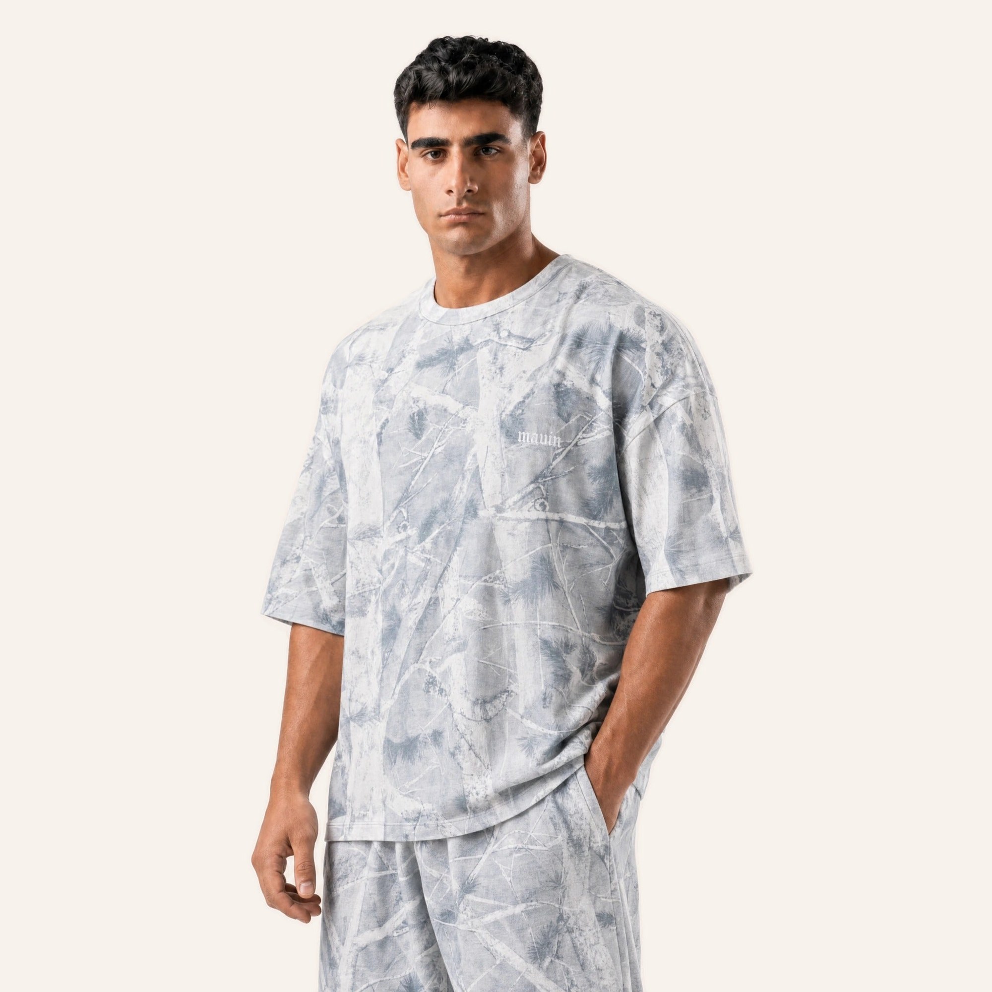 Terrain Camo Oversized Tee