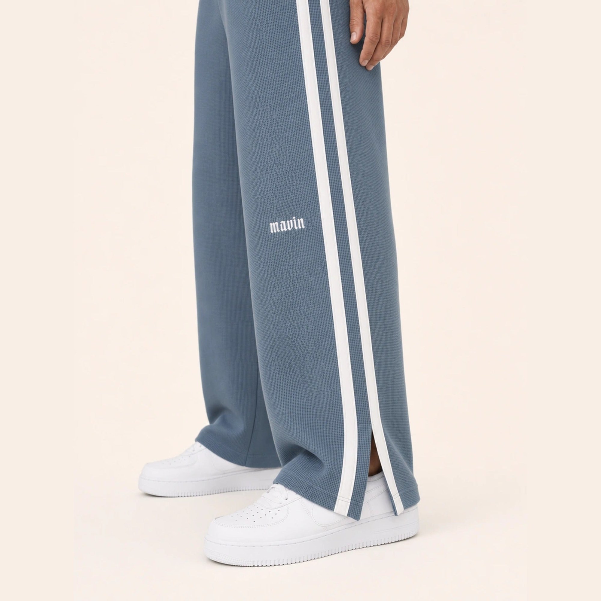 Waffle Stripe Sweatpants