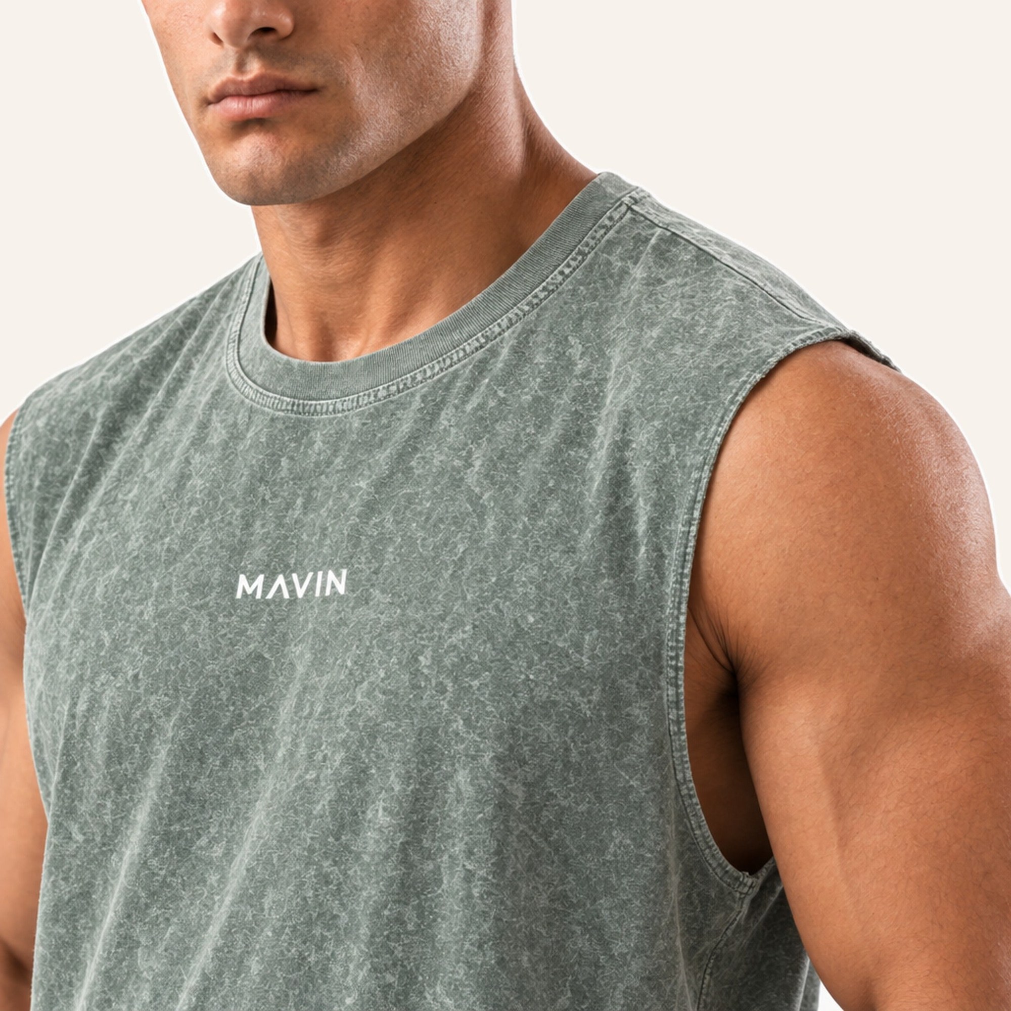 Washed Oversized Tank