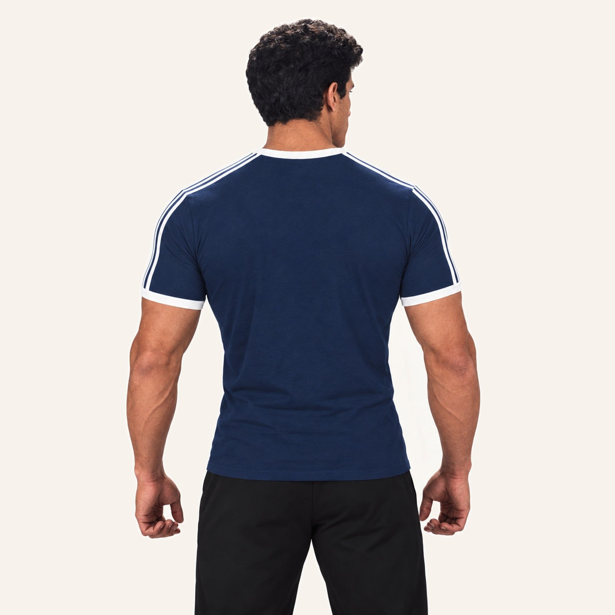 Contour Stripe Slim Tee