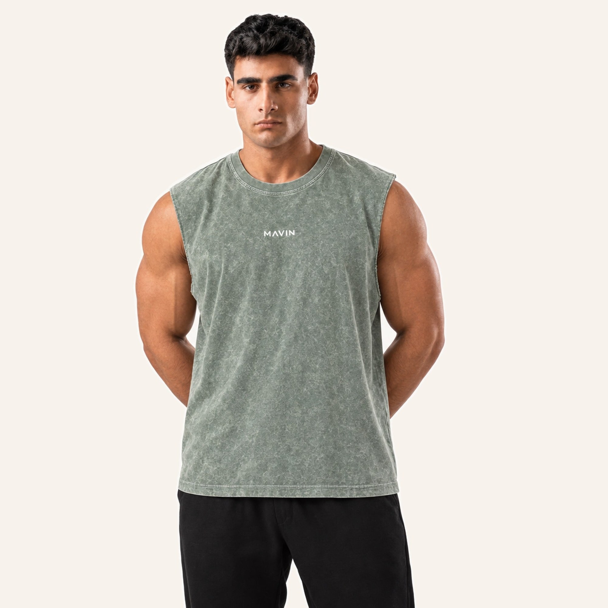 Washed Oversized Tank
