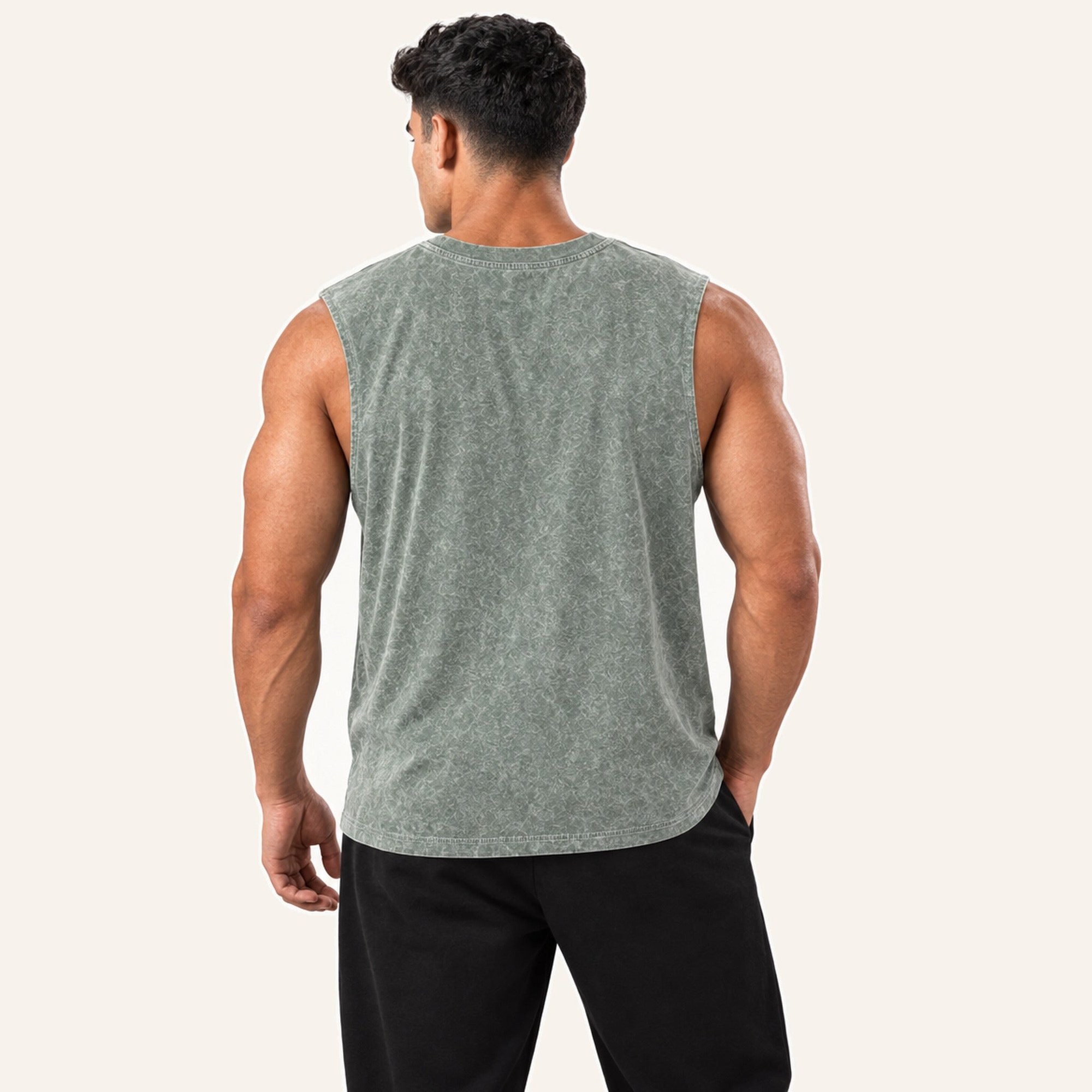 Washed Oversized Tank